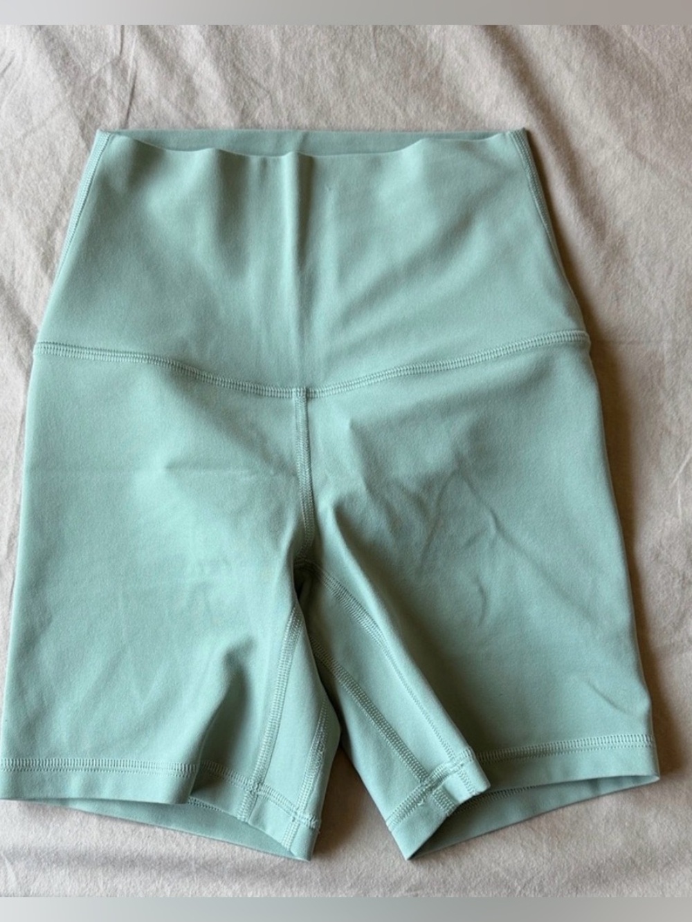 Lululemon align shorts 6” inseam in palm court - light green
